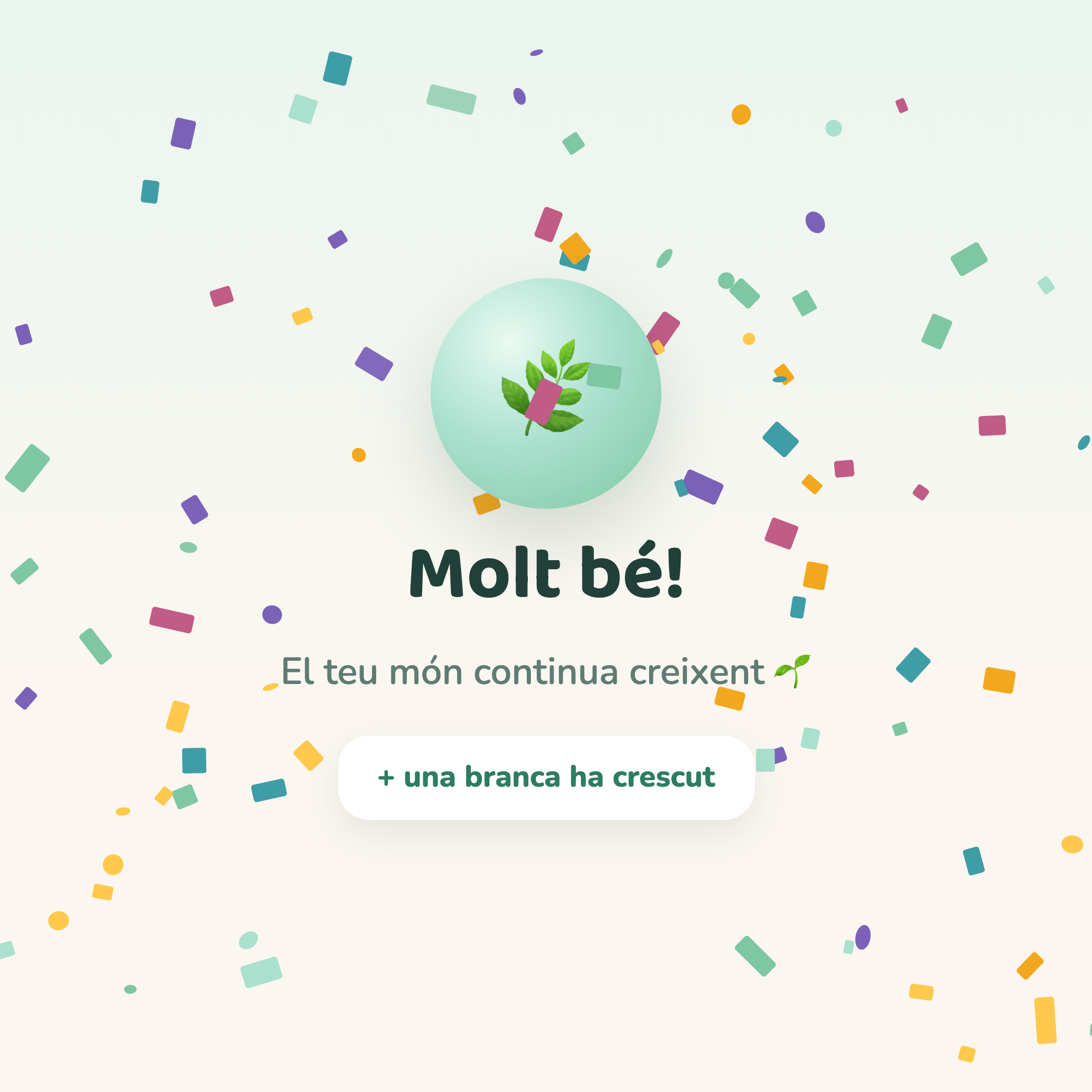 Missió completada a l'app